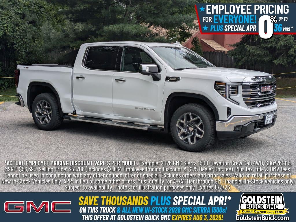 2026 GMC Sierra 1500 SLT