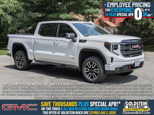 2026 GMC Sierra 1500 AT4
