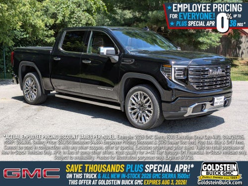 2026 GMC Sierra 1500 Denali Ultimate
