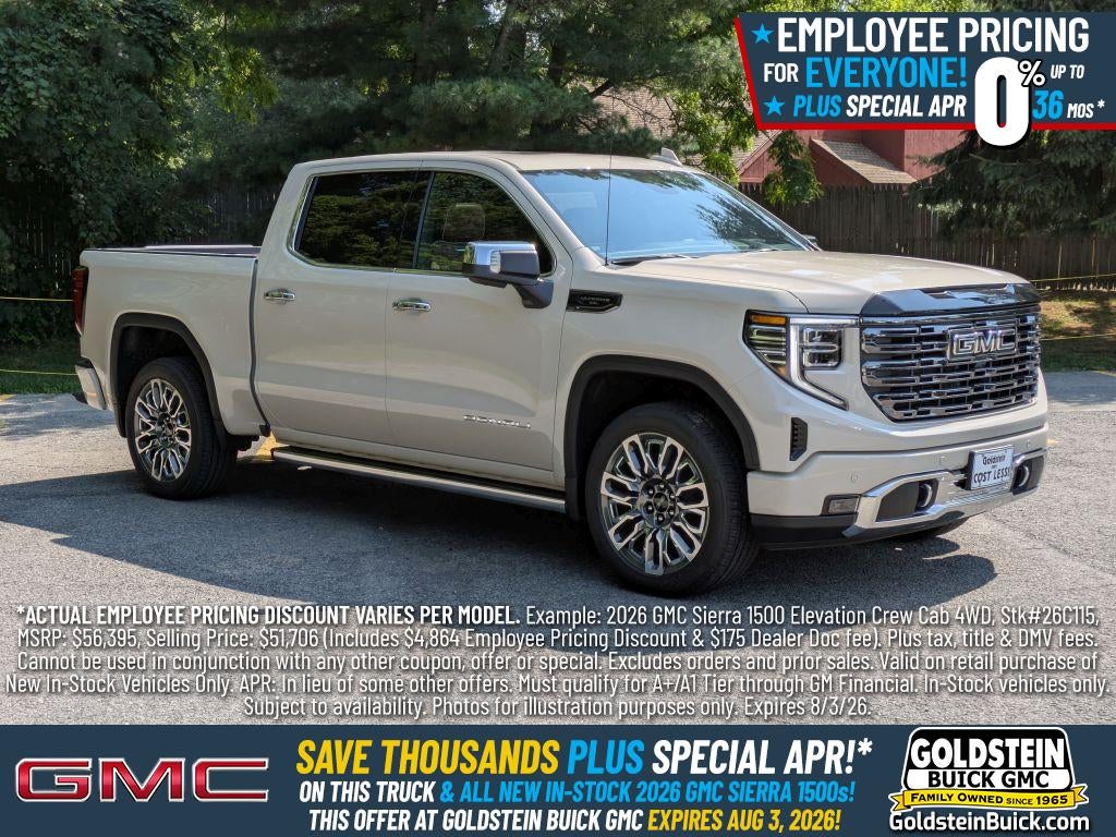 2026 GMC Sierra 1500 Denali Ultimate