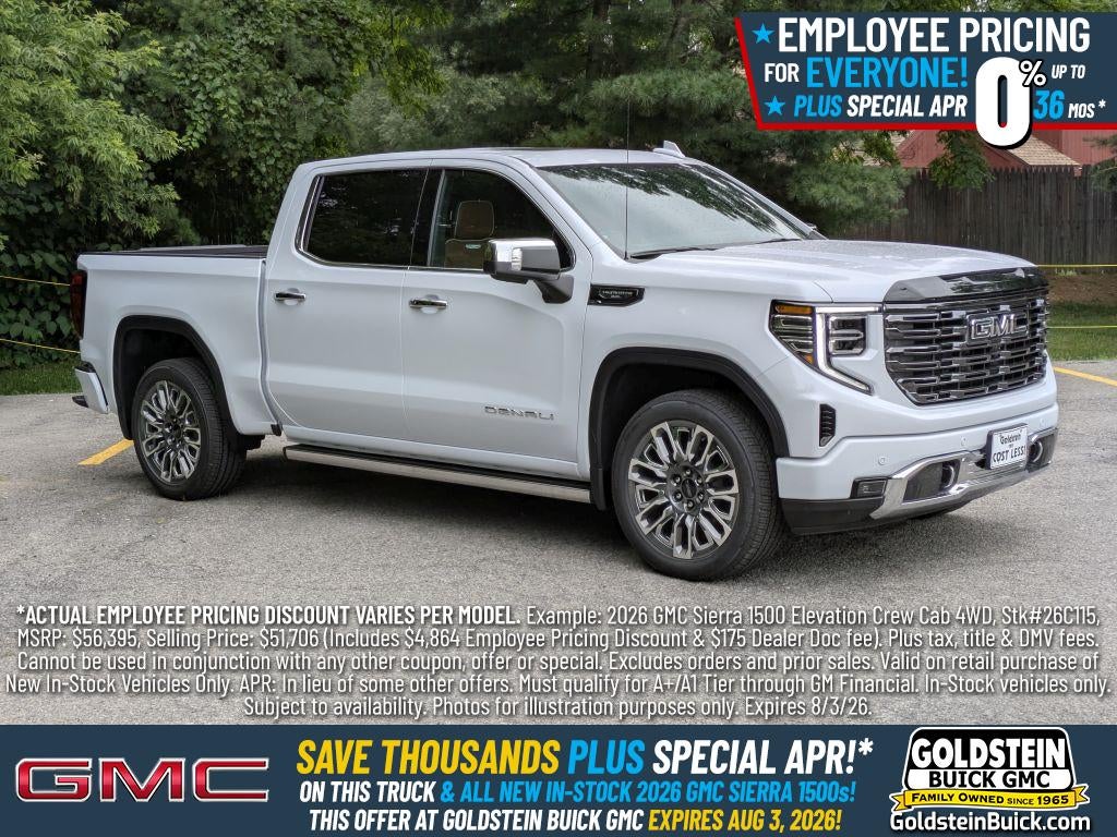 2026 GMC Sierra 1500 Denali Ultimate