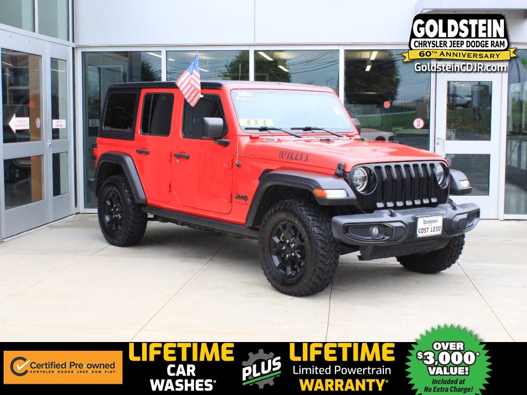 2021 Jeep Wrangler Unlimited Willys