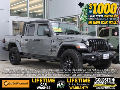 2021 Jeep Gladiator Willys Sport