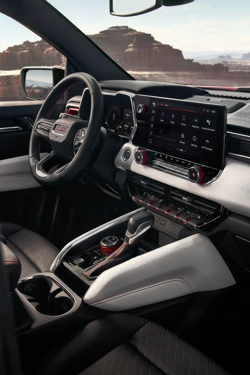 2026 GMC Canyon infotainment system at Goldstein Buick GMC in ALBANY NY