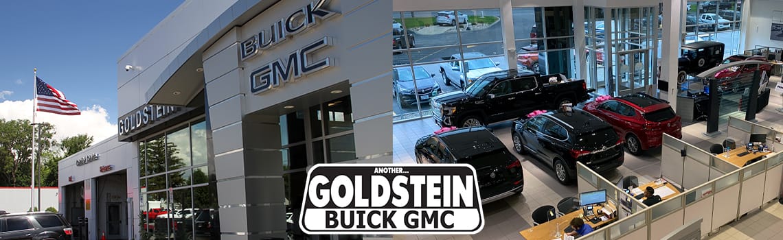 Outside and Inside of dealership - Goldstein Buick GMC in Albany NY