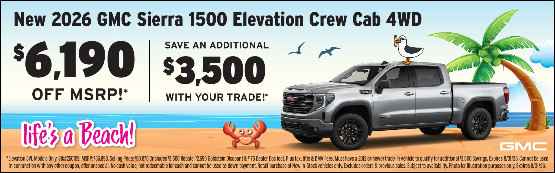 New 2026 GMC Sierra 1500 Elevation
