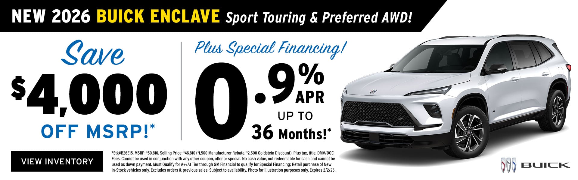 2026 Buick Enclave