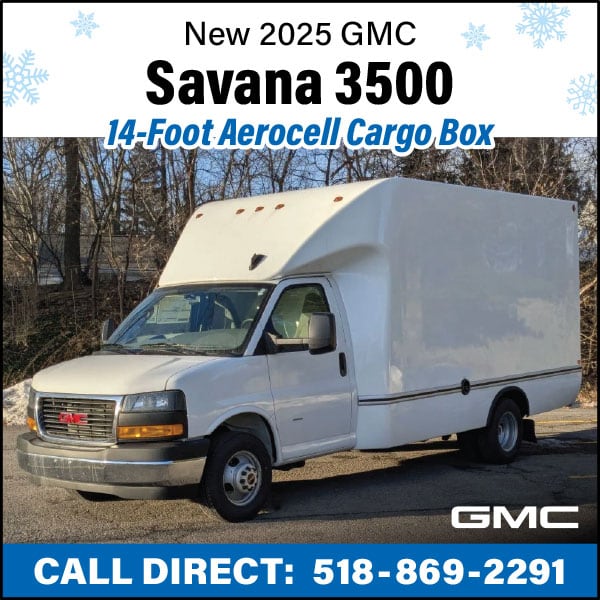 Fleet Customers: Save $4,868 OFF MSRP on a New 2025 GMC Savana 3500!*