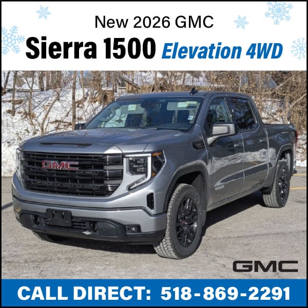 Only $479 Per Month to Lease a New 2026 GMC Sierra 1500 Elevation 4WD!*